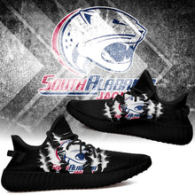 Load image into Gallery viewer, South Alabama Jaguars NCAA Sport Teams Yeezy Boost 350 V2 Trends 2019 Black Edition T2610 - V07-66