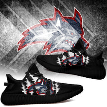 Load image into Gallery viewer, Stony Brook Seawolves NCAA Sport Teams Yeezy Boost 350 V2 Trends 2019 Black Edition T2610 - V07-51