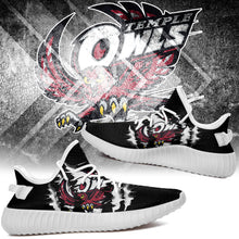Load image into Gallery viewer, Temple Owls NCAA Sport Teams Yeezy Boost 350 V2 Trends 2019 Black Edition T2610 - V07-48