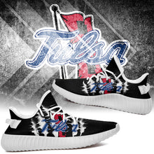 Load image into Gallery viewer, Tulsa Golden Hurricane NCAA Sport Teams Yeezy Boost 350 V2 Trends 2019 Black Edition T2610 - V07-35