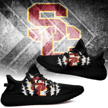 Load image into Gallery viewer, USC Trojans NCAA Sport Teams Yeezy Boost 350 V2 Trends 2019 Black Edition T2610 - V07-28