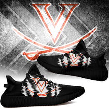 Load image into Gallery viewer, Virginia Cavaliers NCAA Sport Teams Yeezy Boost 350 V2 Trends 2019 Black Edition T2610 - V07-19