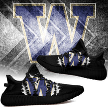 Load image into Gallery viewer, Washington Huskies NCAA Sport Teams Yeezy Boost 350 V2 Trends 2019 Black Edition T2610 - V07-15