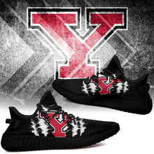 Load image into Gallery viewer, Youngstown State Penguins NCAA Sport Teams Yeezy Boost 350 V2 Trends 2019 Black Edition T2610 - V07-2