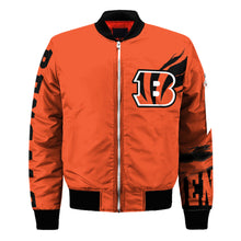 Load image into Gallery viewer, Cincinnati Bengals NFL Bomber Jacket Apparel Best Christmas Gift For Fans L2910 07