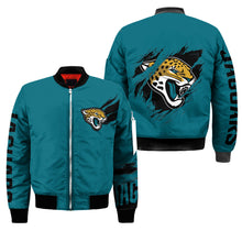 Load image into Gallery viewer, Jacksonville Jaguars NFL Bomber Jacket Apparel Best Christmas Gift For Fans L2910 015