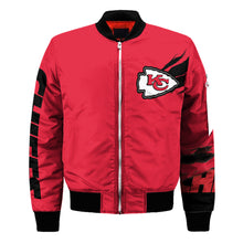 Load image into Gallery viewer, Kansas City Chiefs NFL Bomber Jacket Apparel Best Christmas Gift For Fans L2910 016