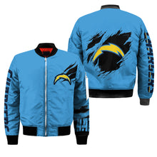 Load image into Gallery viewer, Los Angeles Chargers NFL Bomber Jacket Apparel Best Christmas Gift For Fans L2910 017