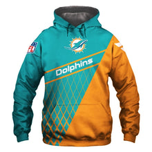 Load image into Gallery viewer, Miami Dolphins NFL 3D Hoodie Apparel Best Gift For Fans S2710-01274
