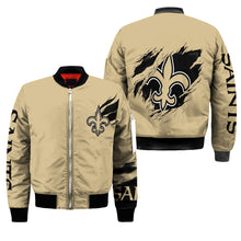 Load image into Gallery viewer, New Orleans Saints NFL Bomber Jacket Apparel Best Christmas Gift For Fans L2910 022