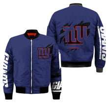 Load image into Gallery viewer, New York Giants NFL Bomber Jacket Apparel Best Christmas Gift For Fans L2910 023