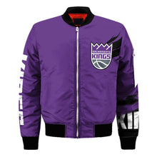 Load image into Gallery viewer, Sacramento Kings NBA Bomber Jacket Apparel Best Christmas Gift For Fans L3010 026