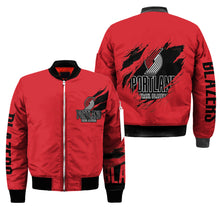 Load image into Gallery viewer, Portland Trailblazers NBA Bomber Jacket Apparel Best Christmas Gift For Fans L3010 025