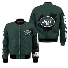 Load image into Gallery viewer, New York Jets NFL Bomber Jacket Apparel Best Christmas Gift For Fans L2910 024