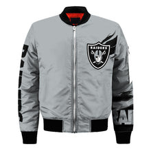 Load image into Gallery viewer, Oakland Raiders NFL Bomber Jacket Apparel Best Christmas Gift For Fans L2910 025