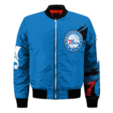 Load image into Gallery viewer, Philadelphia 76ers NBA Bomber Jacket Apparel Best Christmas Gift For Fans L3010 023
