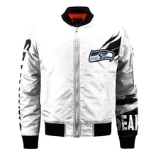 Load image into Gallery viewer, Seattle Seahawks NFL Bomber Jacket Apparel Best Christmas Gift For Fans L2910 029