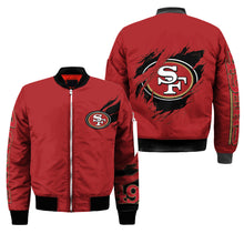 Load image into Gallery viewer, San Francisco 49ers NFL Bomber Jacket Apparel Best Christmas Gift For Fans L2910 028