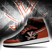 Load image into Gallery viewer, Virginia Cavaliers NCAA Jordan Sneakers Christmas Gift T2910-V01-21
