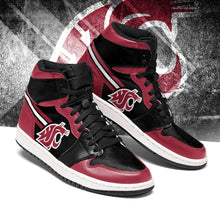 Load image into Gallery viewer, Washington State Cougars NCAA Jordan Sneakers Christmas Gift T2910-V01-16