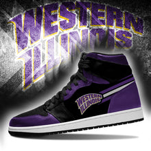 Load image into Gallery viewer, Western Illinois Leathernecks NCAA Jordan Sneakers Christmas Gift-T2910-V01-12
