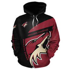 Load image into Gallery viewer, Arizona Coyotes NHL All Over Print Hoodie Apparel S1410-01227