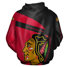 Load image into Gallery viewer, Chicago Blackhawks NHL All Over Print Hoodie Apparel S1410-01231