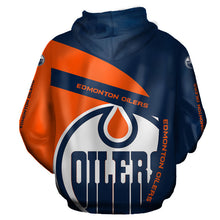 Load image into Gallery viewer, Edmonton Oilers NHL All Over Print Hoodie Apparel S1410-01236