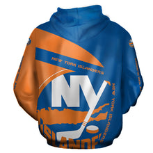 Load image into Gallery viewer, New York Islanders NHL All Over Print Hoodie Apparel S1410-01243