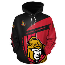 Load image into Gallery viewer, Ottawa Senators NHL All Over Print Hoodie Apparel S1410-01245