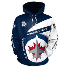 Load image into Gallery viewer, Winnipeg Jets NHL All Over Print Hoodie Apparel S1410-01254