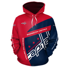 Load image into Gallery viewer, Washington Capitals NHL All Over Print Hoodie Apparel S1410-01253