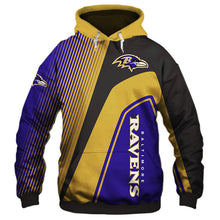 Load image into Gallery viewer, Baltimore Ravens NFL 3D Hoodie Apparel Gift Fans S-V2-00613
