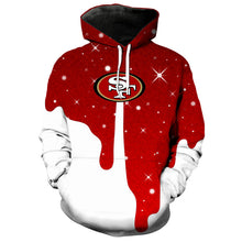 Load image into Gallery viewer, San Francisco 49ers NFL 3D Over Print Hoodie Apparel S-V1-00065