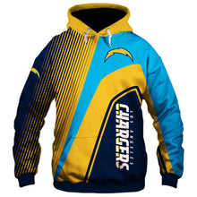 Load image into Gallery viewer, Los Angeles Chargers NFL 3D Hoodie Apparel Gift Fans S-V2-00627