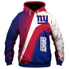 Load image into Gallery viewer, New York Giants NFL 3D Hoodie Apparel Gift Fans S-V2-00633