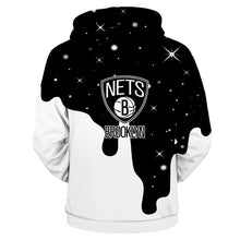 Load image into Gallery viewer, Brooklyn Nets NBA 3D Over Print Hoodie Apparel S-V1-00255