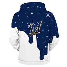 Load image into Gallery viewer, Milwaukee Brewers MLB 3D Over Print Hoodie Apparel S-V1-00257