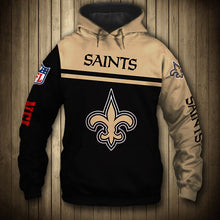 Load image into Gallery viewer, New Orleans Saints NFL 3D Skull Hoodie Apparel Gift Fans S-V3-00680