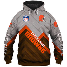 Load image into Gallery viewer, Cleveland Browns NFL 3D Hoodie Apparel Gift Fans S-V4-00520