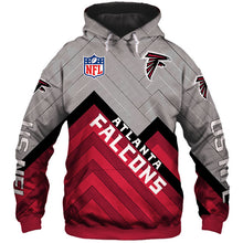 Load image into Gallery viewer, Atlanta Falcons NFL 3D Hoodie Apparel Gift Fans S-V4-00522