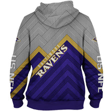Load image into Gallery viewer, Baltimore Ravens NFL 3D Hoodie Apparel Gift Fans S-V4-00523