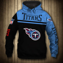 Load image into Gallery viewer, Tennessee Titans NFL 3D Skull Hoodie Apparel Gift Fans S-V3-00689