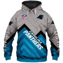 Load image into Gallery viewer, Carolina Panthers NFL 3D Hoodie Apparel Gift Fans S-V4-00525