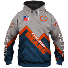 Load image into Gallery viewer, Chicago Bears NFL 3D Hoodie Apparel Gift Fans S-V4-00526