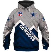 Load image into Gallery viewer, Dallas Cowboys NFL 3D Hoodie Apparel Gift Fans S-V4-00529