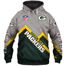 Load image into Gallery viewer, Green Bay Packers NFL 3D Hoodie Apparel Gift Fans S-V4-00532