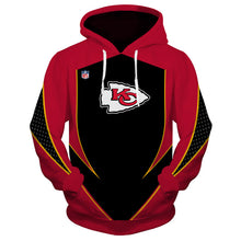Load image into Gallery viewer, Kansas City Chiefs NFL 3D All Over Print Hoodie Apparel S-V5-00378