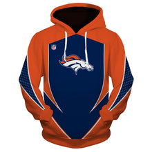Load image into Gallery viewer, Denver Broncos NFL 3D All Over Print Hoodie Apparel S-V5-00380