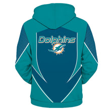 Load image into Gallery viewer, Miami Dolphins NFL 3D All Over Print Hoodie Apparel S-V5-00384